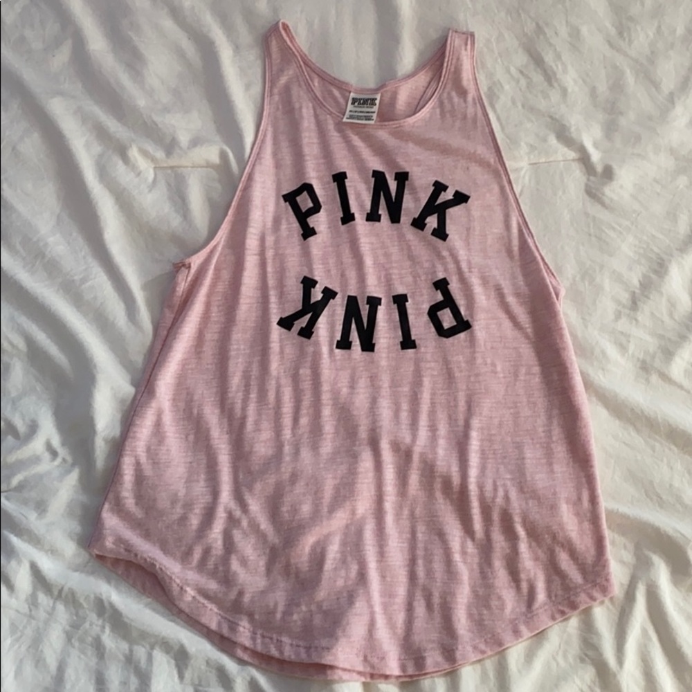 Pink tank top